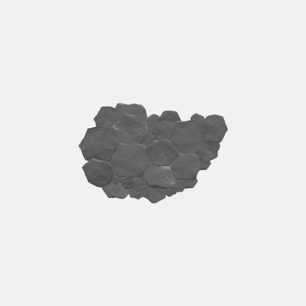 Terrain - Columnar Basalt Flat Stack med 5 v1.0.stl