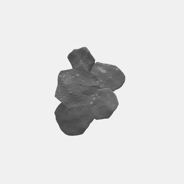 Terrain - Columnar Basalt Sm Cluster Stack 1 v1.0.stl