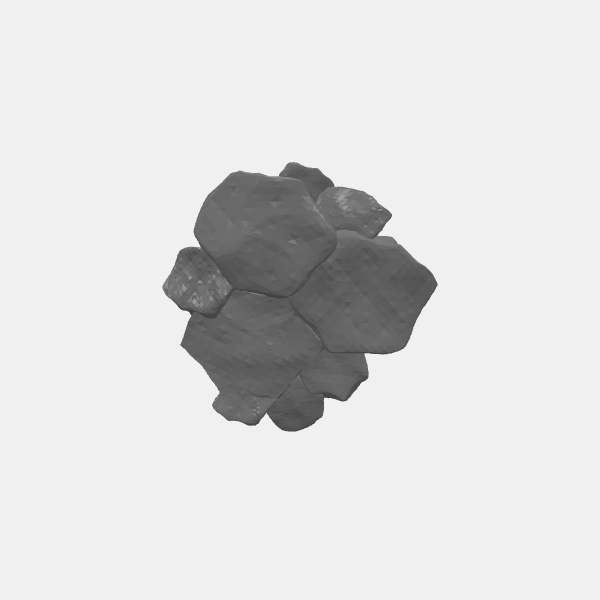 Terrain - Columnar Basalt Sm Cluster Stack 4 v1.0.stl