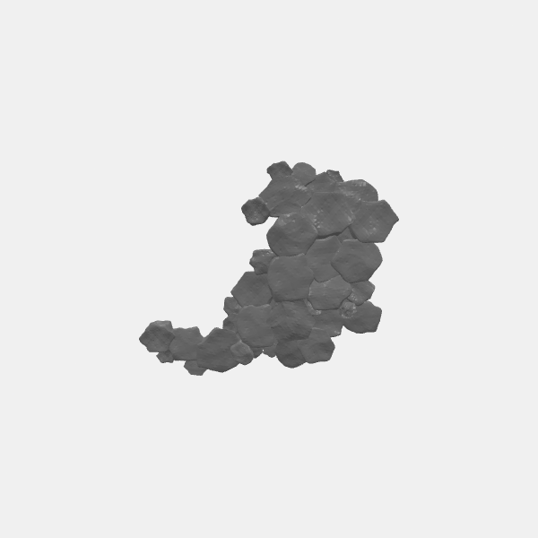 Terrain - Columnar Basalt Flat Stack med 4 v1.0.stl