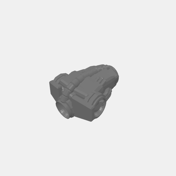 MRD-3r Bot - Modular - Torso 1 v1.1.stl
