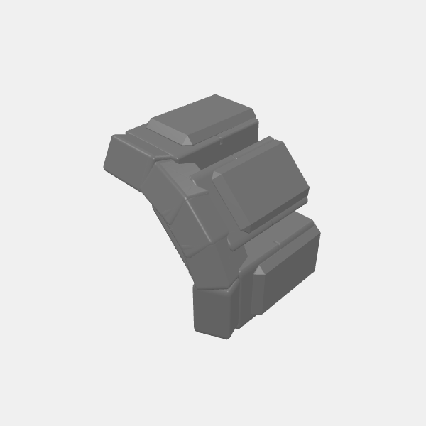 Sci Fi - Console Corner A v1.0.stl