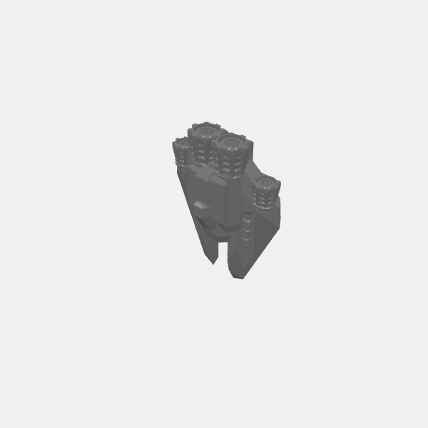 A Billion Suns - Kiriian Collective - Mass 0 - Fighter v1.1.stl