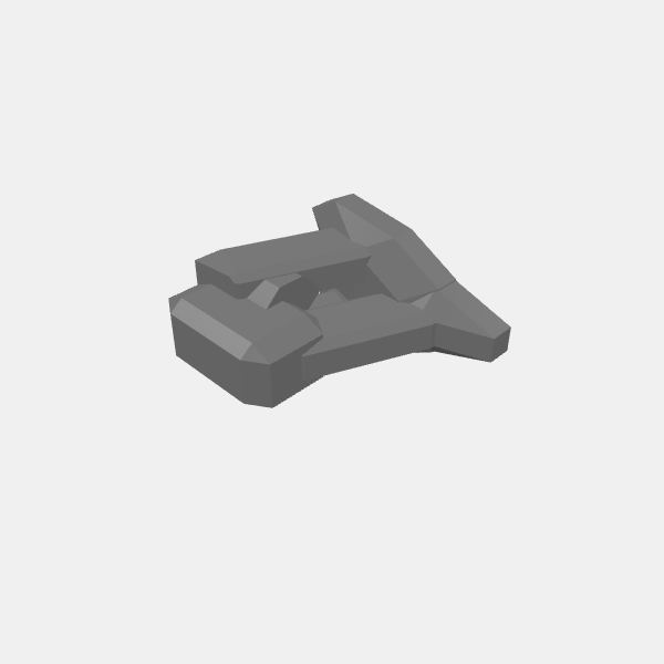 Sci Fi - Landing Shuttle Craft leg v1.0.stl