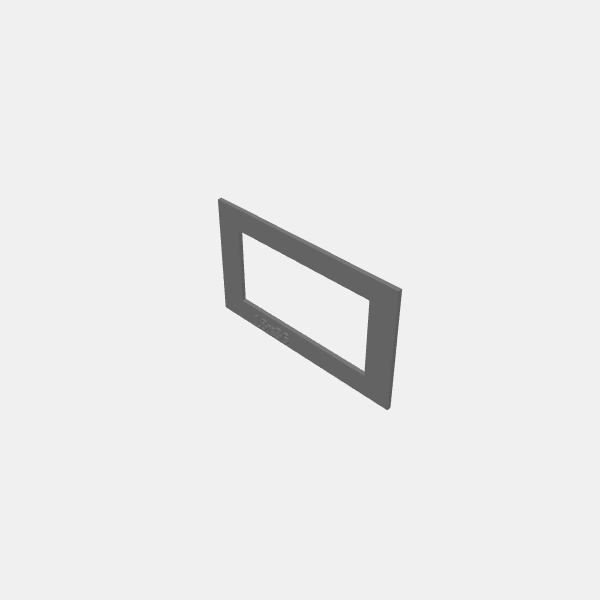 Gaslands - Watchtower Signboard sign cutting template v1.0.stl