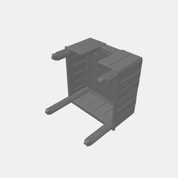 Gaslands - Watchtower Tower Box v1.0.stl