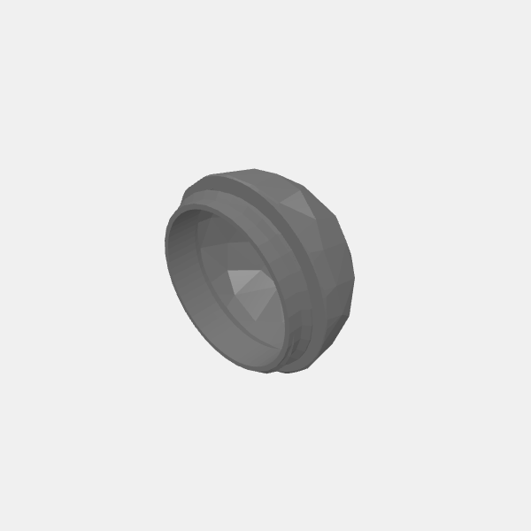 Holiday Egg - Low Poly - bottom v1.4.stl