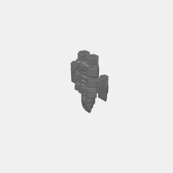 Billions Suns - Mellivoran Fleet - Ship - Destroyer v1.0.stl