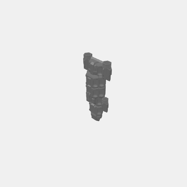 Billions Suns - Mellivoran Fleet - Ship - Carrier v1.0.stl