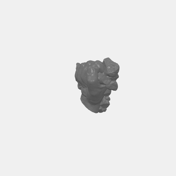 Fantasy - Fallen Statue - Hand 2 v1.0.stl