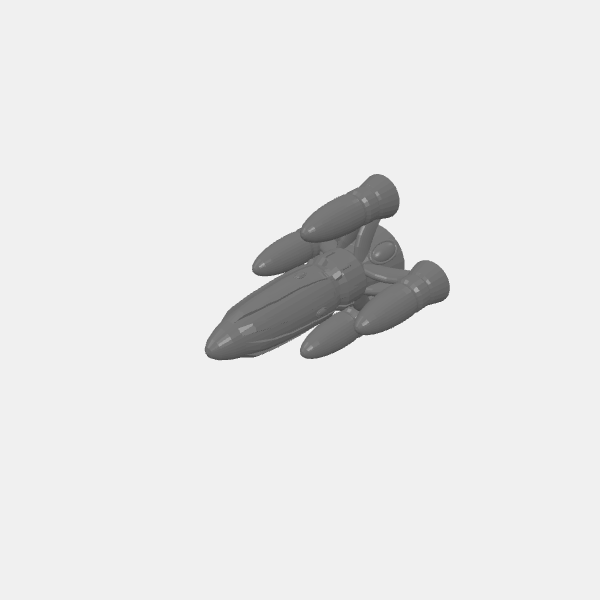 Space Elf Aliens - Scatter Spires 1 v1.2.stl