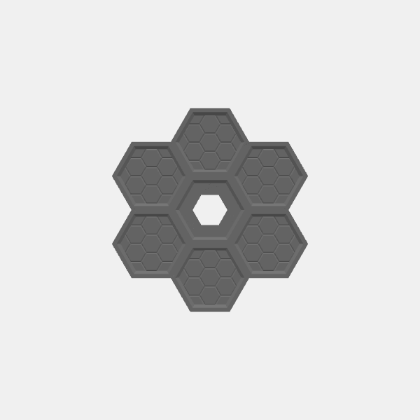 Royal Jelly Board Game - Board Center v1.0.stl