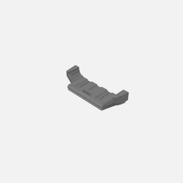 Space Warrior - Barricade - Lrg - Metal Gauntlet v1.0.stl