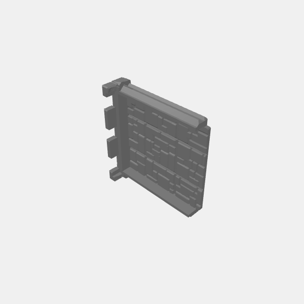 Deck Box - Tilestone - Commander 100 Sliding Lid v1.8.stl
