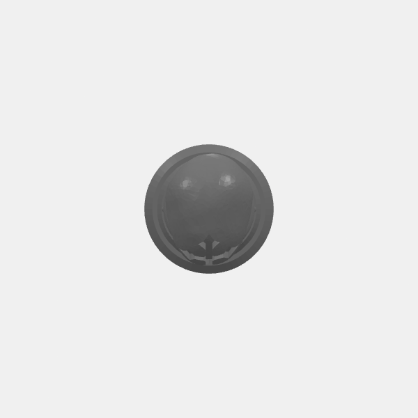 Obejctive Marker - Trench Crusade - Skull Pedestal - Blank v1.0.stl