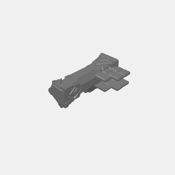 Column Junctions - 30-45-60/Understone Walls - Junction - 60 degree v1.0.stl