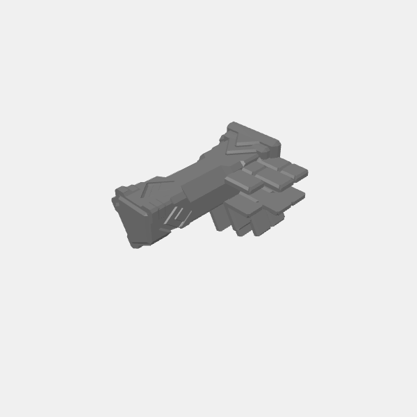 Column Junctions - 30-45-60/Understone Walls - Junction - 30 degree v1.0.stl