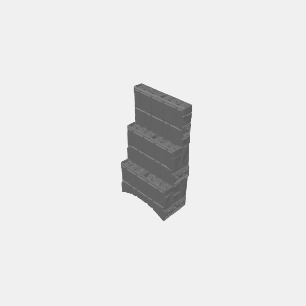 Fantasy - Cursed Altar - Stairs plain v1.0.stl