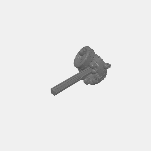 Gaslands - Skull and Tire Pile Signs - Post 2 v1.0.stl