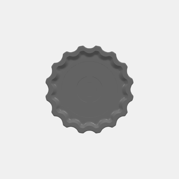 SB3D - Fallout Factions Tokens - Objective Blank v1.0.stl