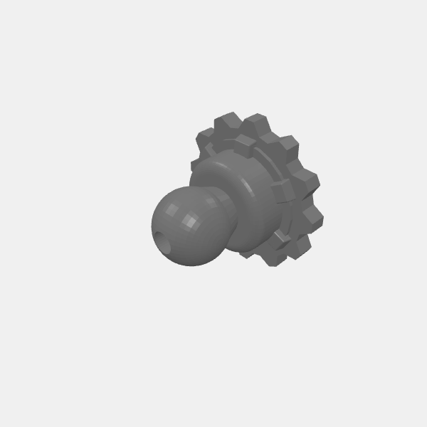 Gaslands - Modular Arm - Base - geared v1.0.stl
