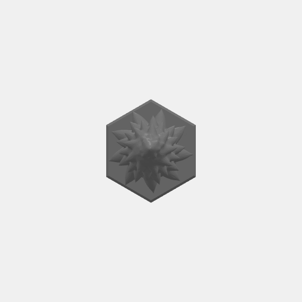 Battletech Tree Terrain - Tree Insert 1x v1.0.stl