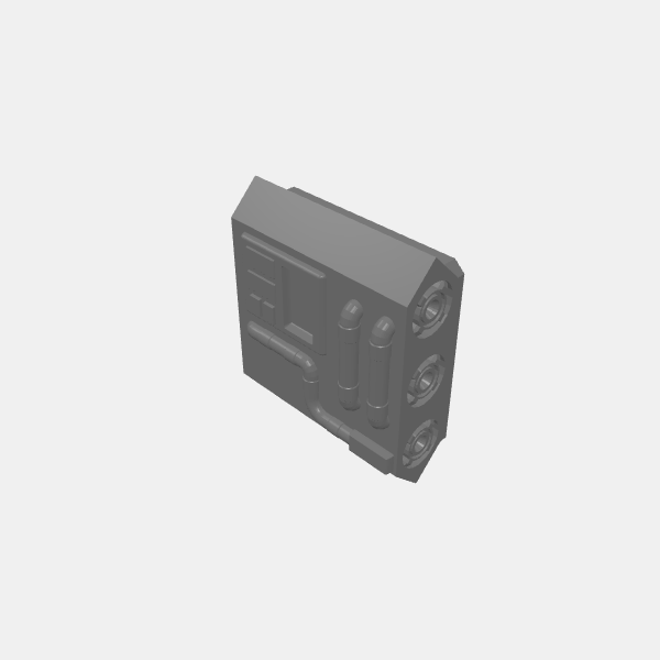 gaslands - rocket launcher flat pack v1.0.stl
