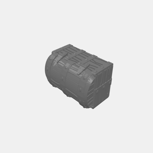 Treasure Chest - Round Top 2 v1.0.stl