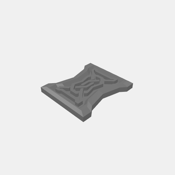 RPG Coins - Knotwork/Fantasy Coins - Knotwork - Gold v1.0.stl