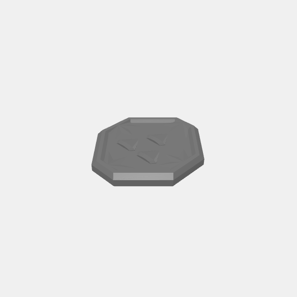 RPG Coins - Classic/Fantasy Coins - Classic - Platinum v1.0.stl