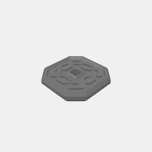 RPG Coins - Knotwork/Fantasy Coins - Knotwork - Copper v1.0.stl