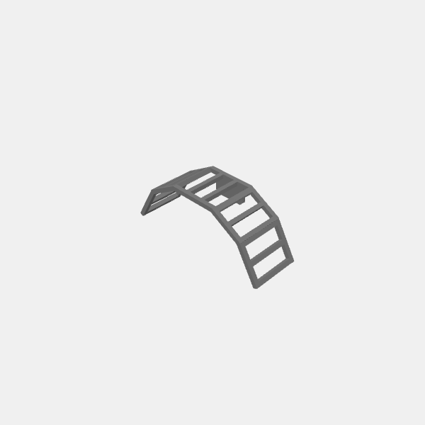 Industrial Can terrain - Curved Gaurdrails v1.0.stl