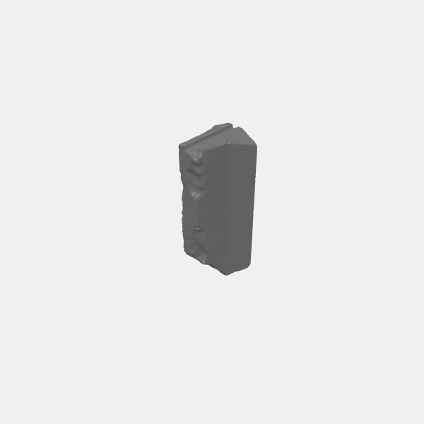 Gaslands - Jersey Barrier - Ruined 30mm v1.0.stl