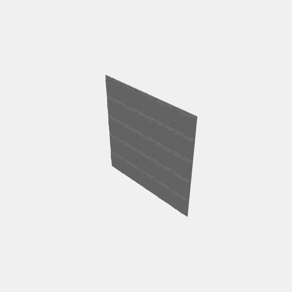 No Walls/Dungeon Plates - Rough Stone - 1.25 - 5x5 No Wall v1.0.stl
