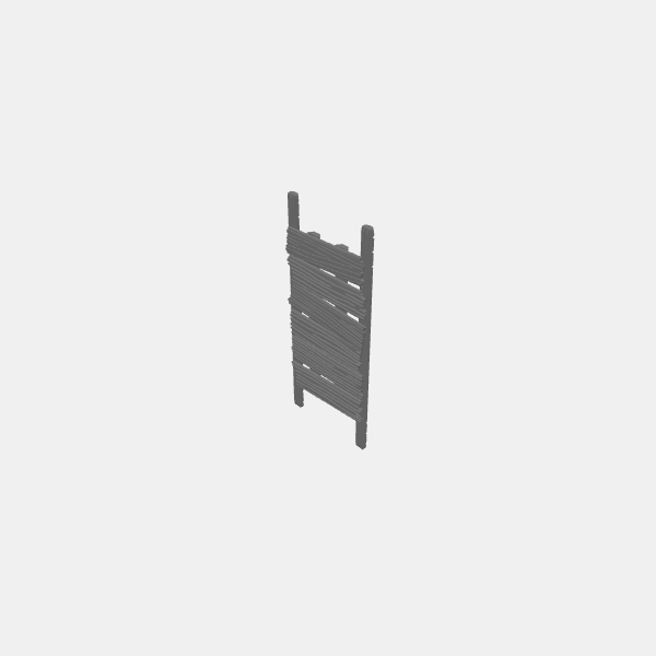 Fantasy - Wooden Bridge Short no rail v1.2.stl