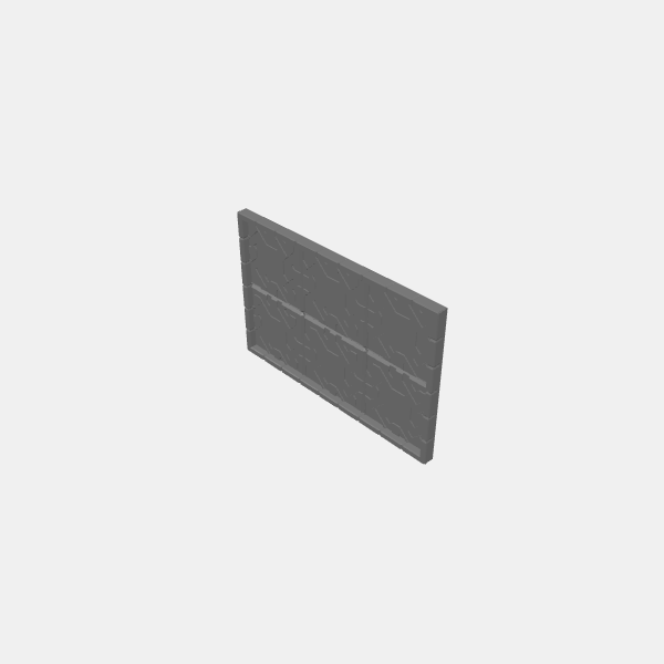 Rooms/Dungeon Plates - Tile Pattern 2 Knotwork - 1.25 - 2x3 Room Rectangular v1.0.stl