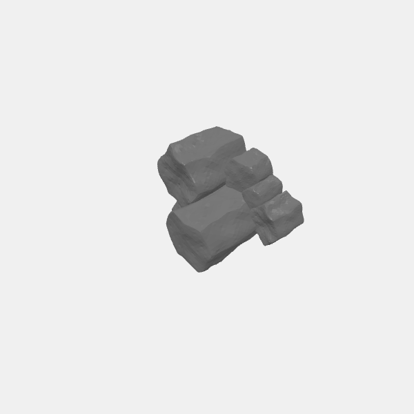 Terrain - Columnar Basalt Tall Stack 2 v1.0.stl