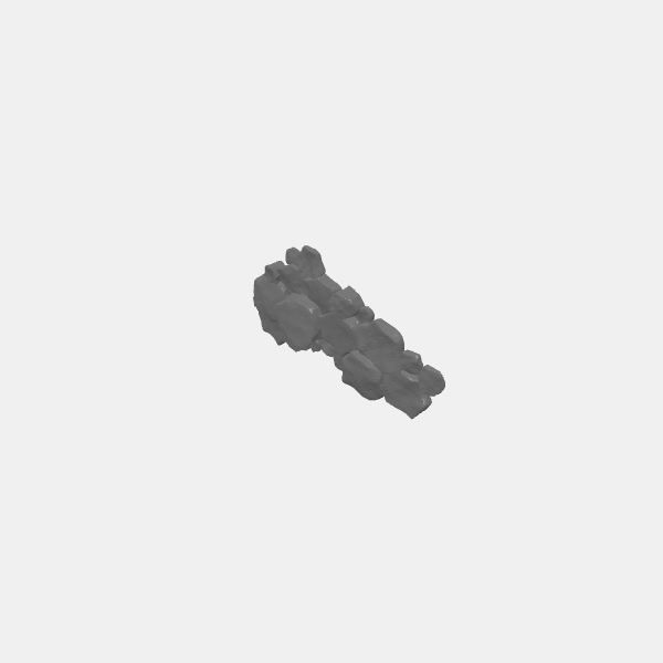 Terrain - Columnar Basalt Flat Stack med 2 v1.0.stl
