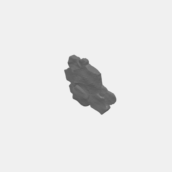 Terrain - Columnar Basalt Flat Stack small 2 v1.0.stl