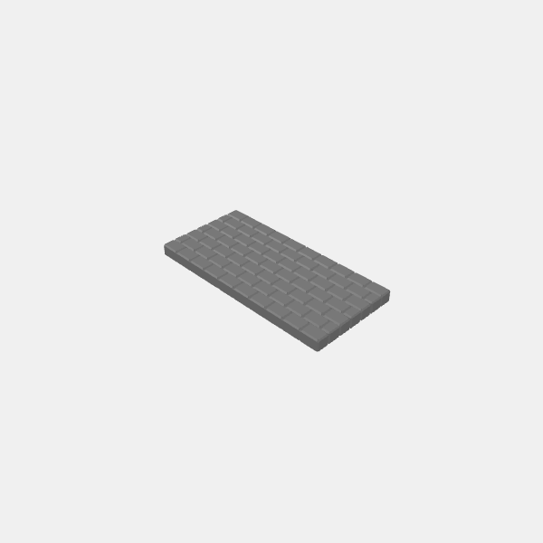 Walls - Plain/Understone Walls - Wall Plain 125mm v1.1.stl