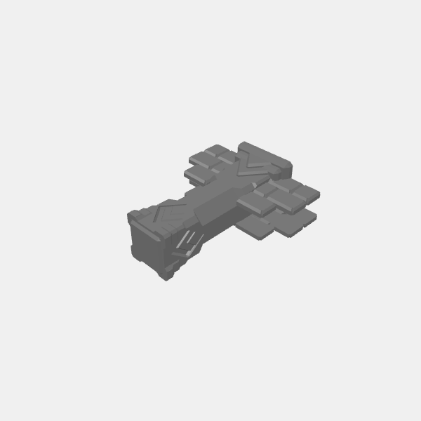 Column Junctions/Understone Walls - Junction - Straight v1.4.stl