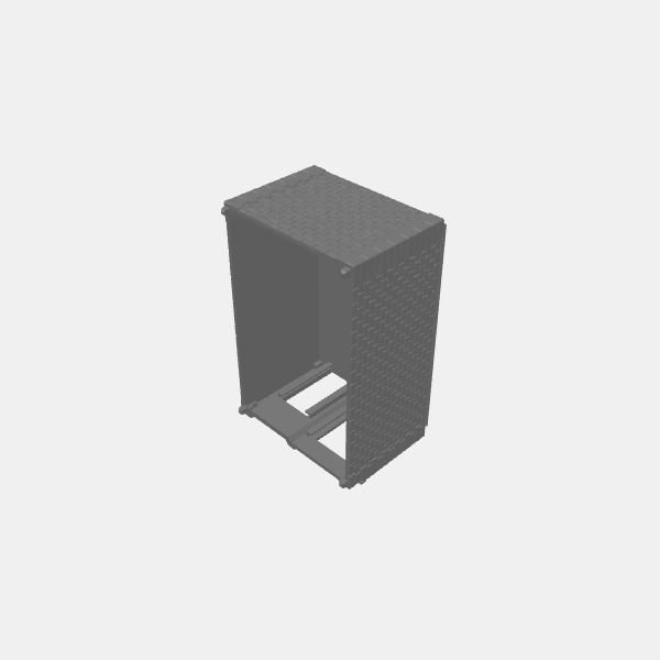Urban - Retail Storefront - Ground Floor - Left Side door- 40mm v1.0.stl