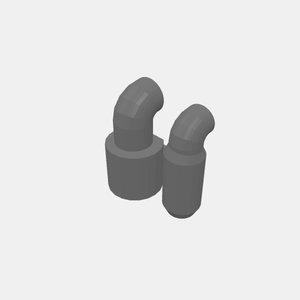 Parts/Sci Fi - Building Parts - Pipes 1 v1.0.stl