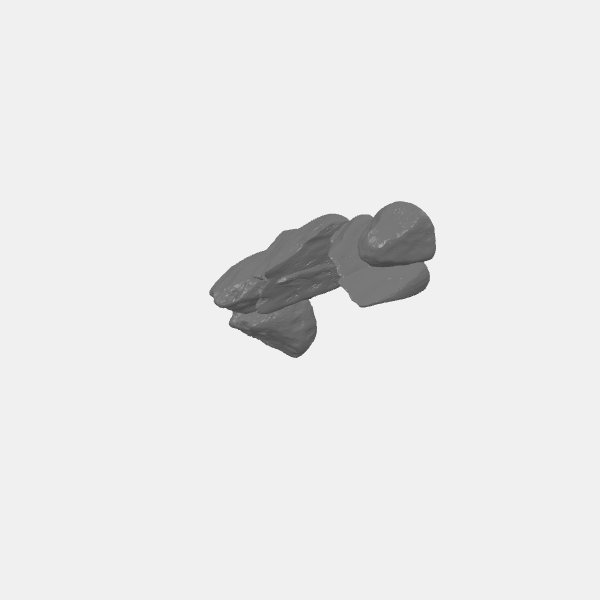 Fantasy - Rocks Grouped in Arc 3 v1.0.stl