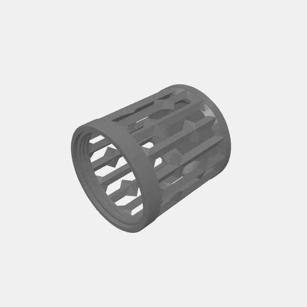 Dice Cage - Cup -Diamond Bars LRG v1.8.stl