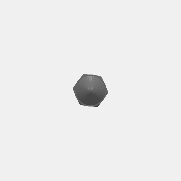 SB3D - Dice - Bullet Set - D6 v1.0.stl