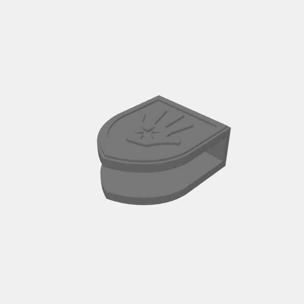 Initiative Tracker Shield - Mage Hand v1.0.stl