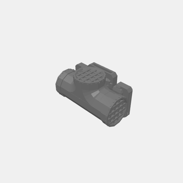 Industrial Catwalks Pipe Junction T 50mm v1.2.stl