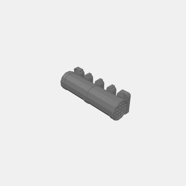 Industrial Catwalks Pipe Straight 75mm v1.2.stl