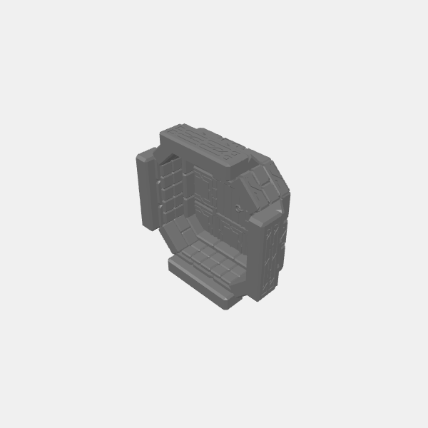 Understone Square Tower - Top Block style v1.0.stl